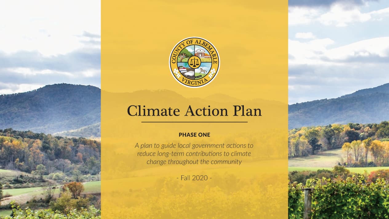 Climate Action Plan cover page