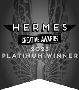 Hermes 2023 Platinum Award image